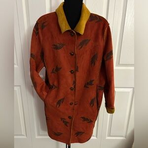 Robert Kitchen Canadian Soft Suede Jacket with pockets